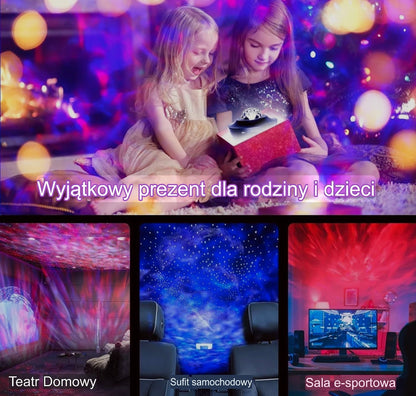 Podręczny Projektor Gwiazd Galaxy Pro – Twórz Magię w Swoim Domu! 🌟